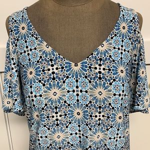 MSK cold shoulder dress